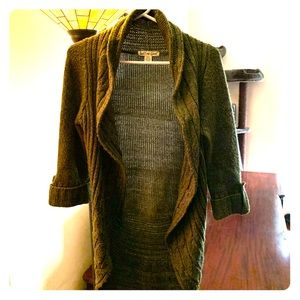 Knit sweater - dark forest green - Love By Design